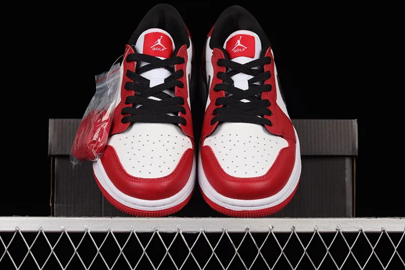 All categories Air Jordan Jordan series basketball shoes Air Jordan 1 Low Z version Air Jordan 1 Low Golf "Triple White" AJ1 Joe 1 new golf version Chicago color matching DD9315-600
